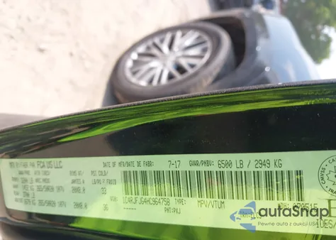 2017 Jeep Grand Cherokee Summit from USA, damaged, VIN 1C4RJFJG4HC964758